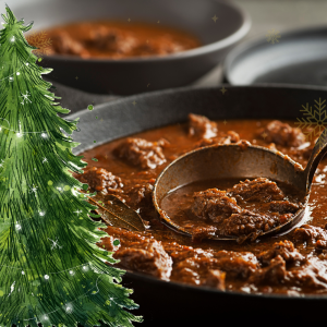 Varkenshaaspuntjes in champignonroomsaus 100 gr